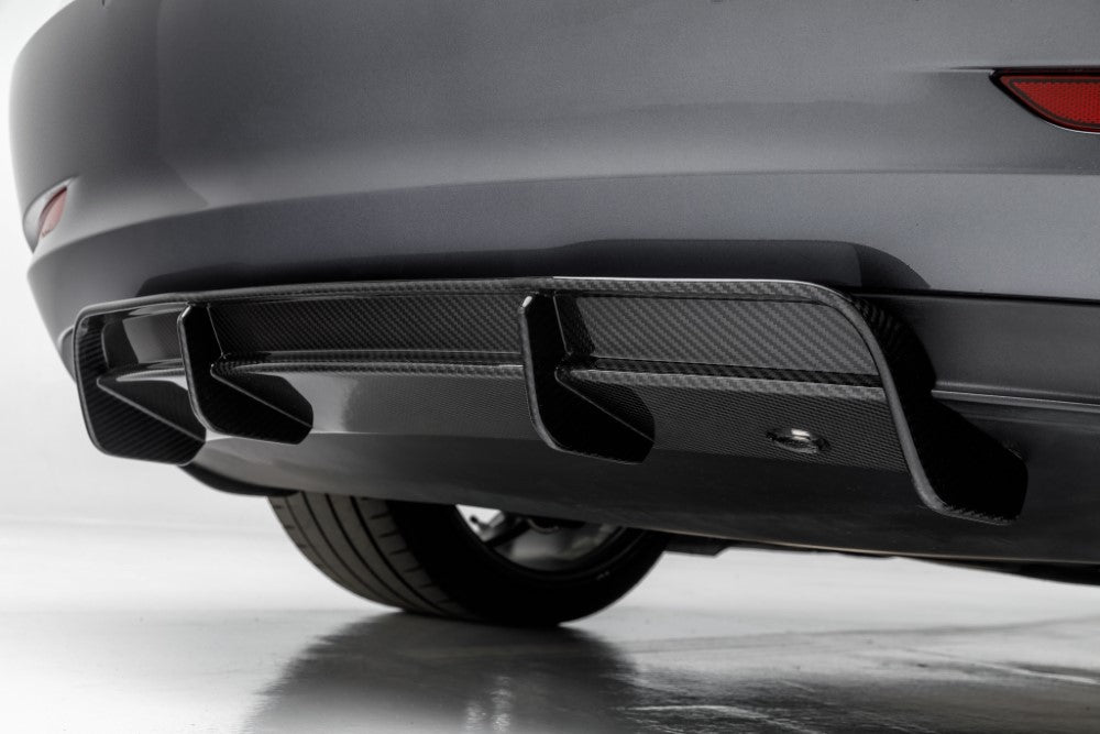 Vorsteiner Volta Aero Rear Diffuser | 2017+ Tesla Model 3 - plugged in performance
