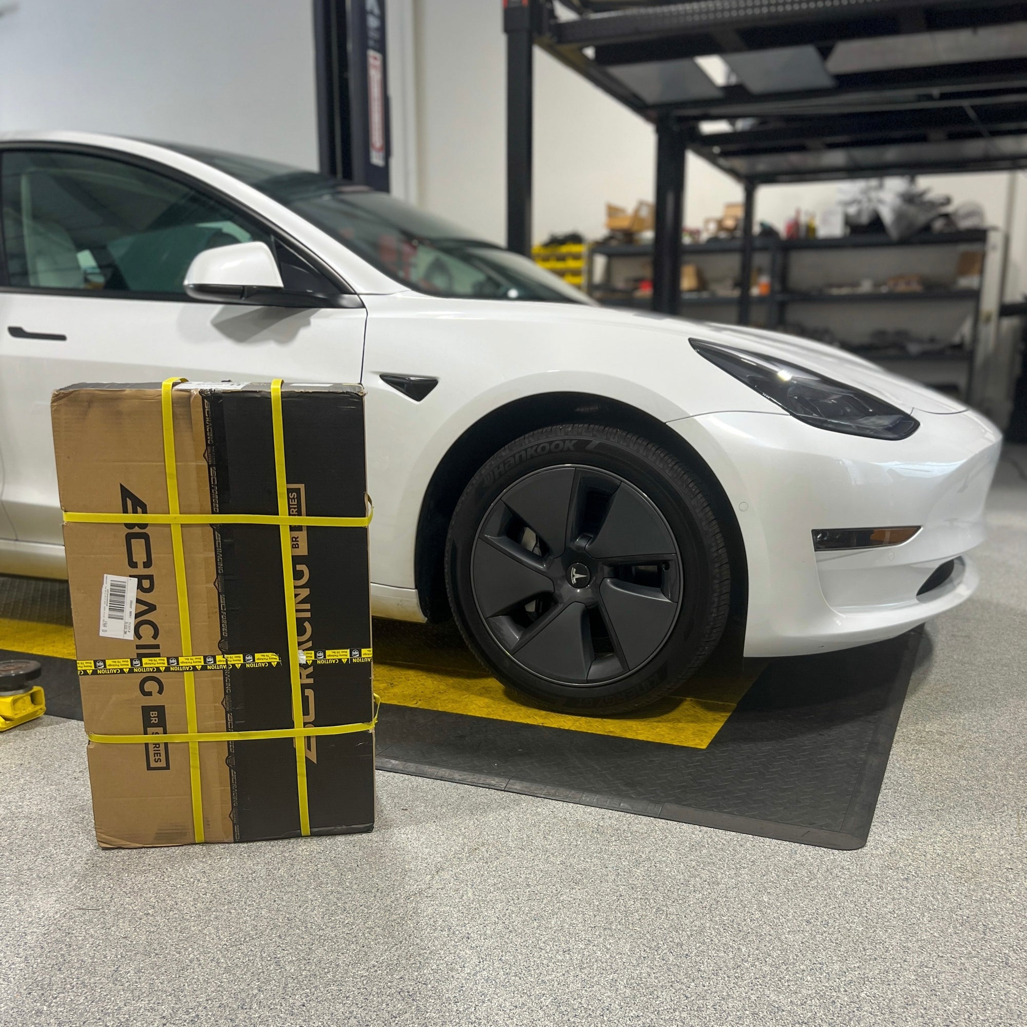 New Coilovers For Our Tesla Model 3!