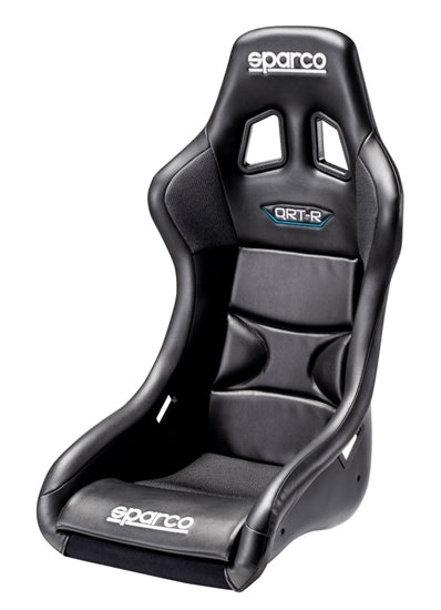 Sparco QRT-R | Vinyl Black - plugged in performance