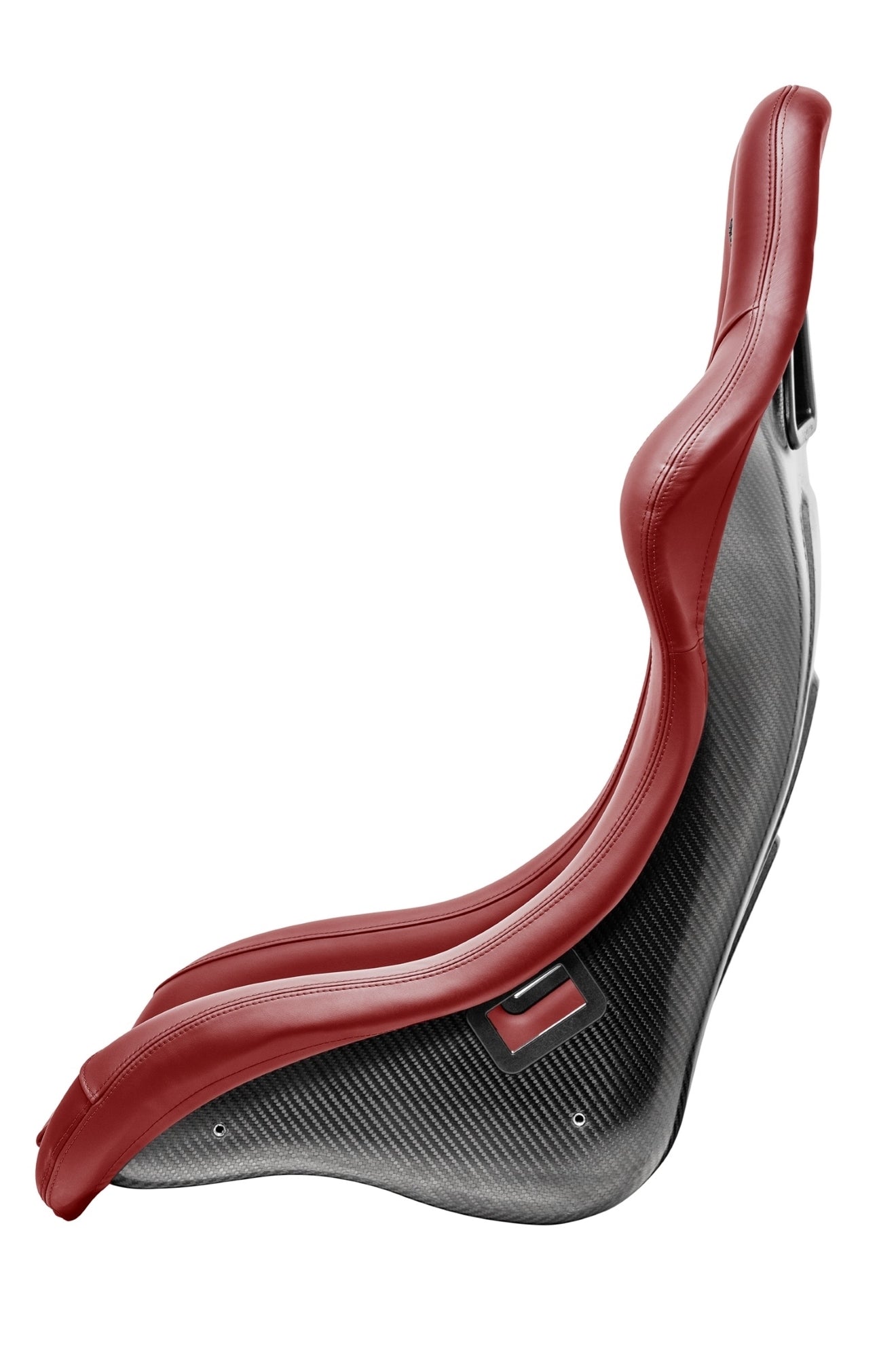 Sparco QRT-C Performance | Carbon Fiber | Red Leather - plugged in performance