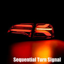 AlphaRex 20-22 Tesla Model Y PRO-Series LED Tail Lights Jet Black w/Seq Sig-3