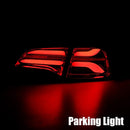 AlphaRex 20-22 Tesla Model Y PRO-Series LED Tail Lights Jet Black w/Seq Sig-4