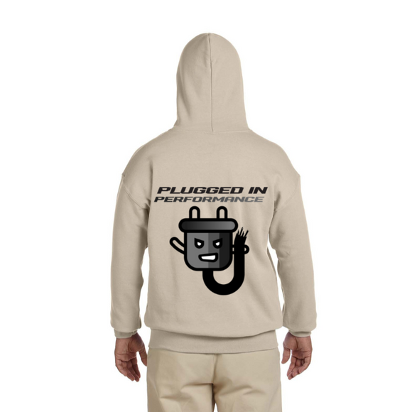 Plugged In Performance Sand Hoodie