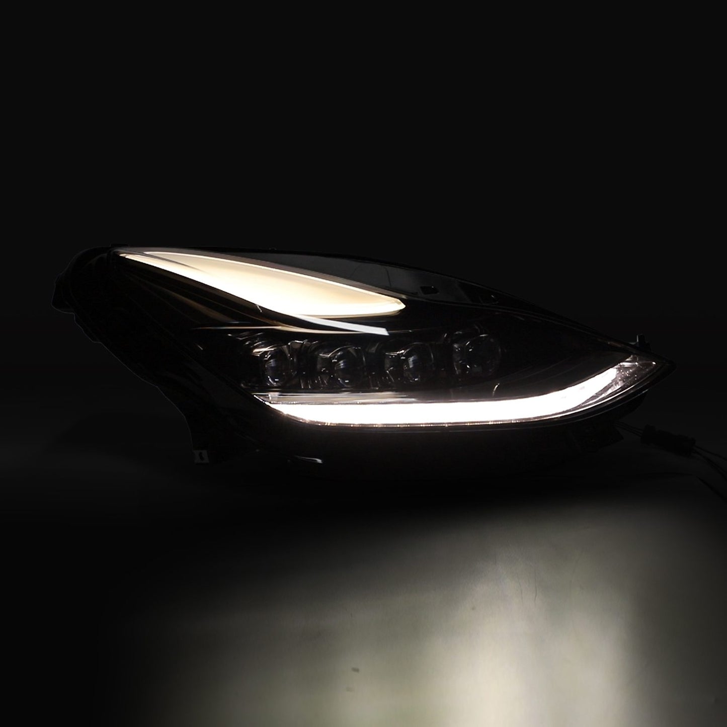 NOVA-Series LED Projector Headlights Alpha Black (4 Projectors Version) Tesla Model 3 | Model Y 2017-2023 AlphaRex