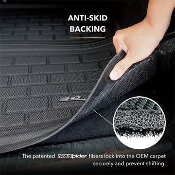 3D MAXpider 22-23 Tesla Model X Kagu Front Cargo Liner - Black - 0