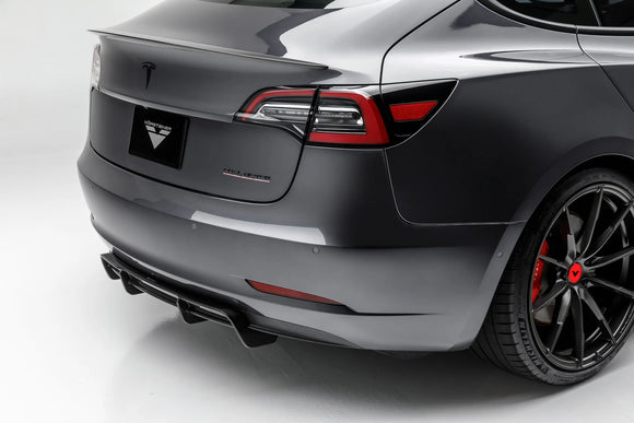 Vorsteiner Volta Aero Rear Diffuser | 2017+ Tesla Model 3 - plugged in performance