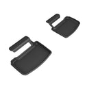 3D MAXpider 20-23 Porsche Taycan (9J1) Kagu Rear Floor Mat - Black-1