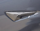 Tesla Model 3 Carbon Fiber Fender Camera Covers - plugged in performance