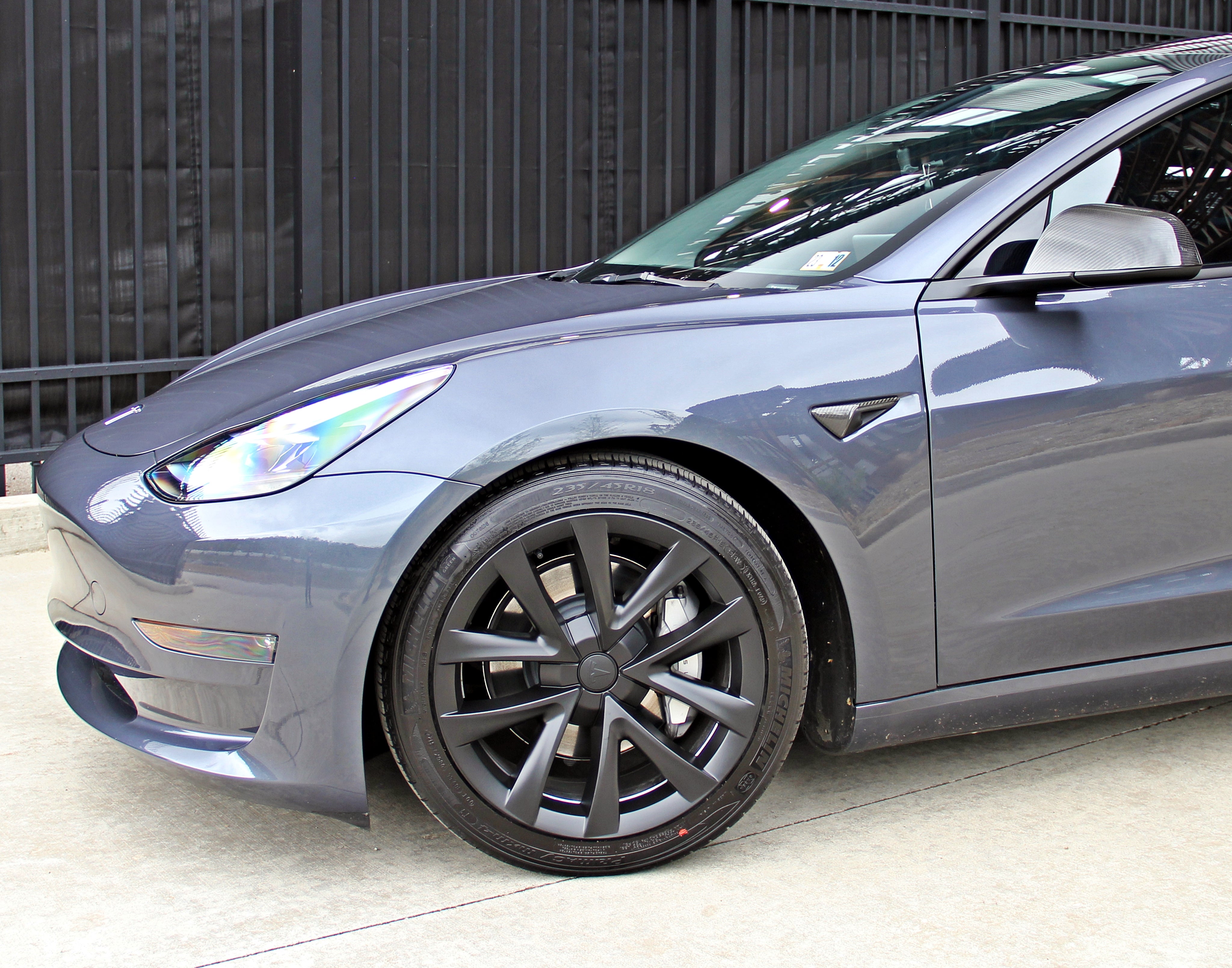 Tesla Model 3 Plaid Styled Aero Wheel Cover Set - plugged in performance