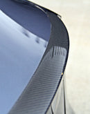 Tesla Model 3 Carbon Fiber Performance Trunk Spoiler - plugged in performance