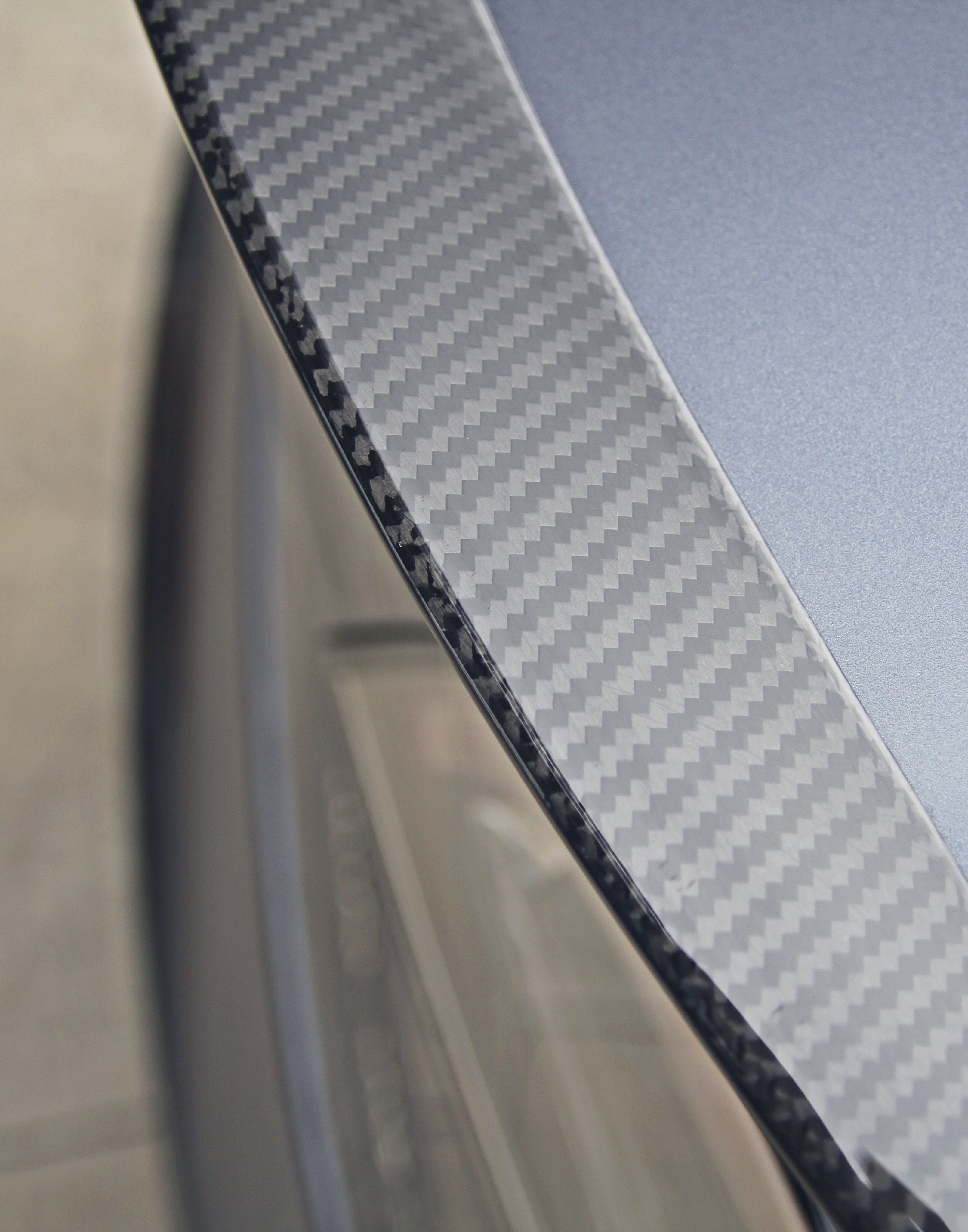 Tesla Model 3 Carbon Fiber Performance Trunk Spoiler - plugged in performance