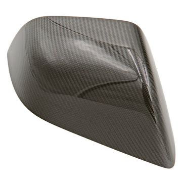 Carbon fiber tesla mirror covers