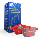EBC 15+ Cadillac CTS 3.6 Twin Turbo Redstuff Rear Brake Pads-11