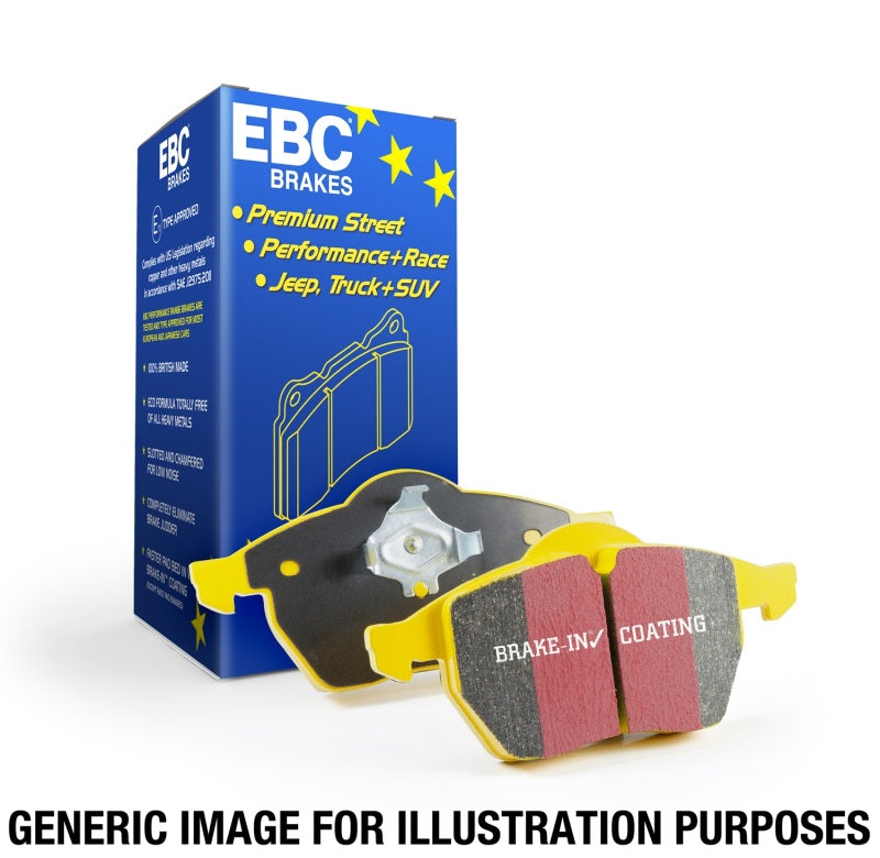 EBC 08+ Lotus 2-Eleven 1.8 Supercharged Yellowstuff Front Brake Pads