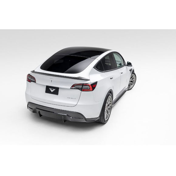 Vorsteiner Add-On Aero Bumper Flares | 2020+ Tesla Model Y - plugged in performance