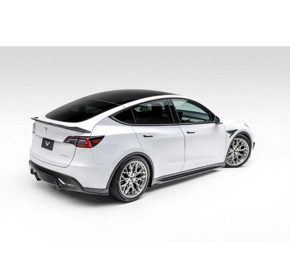 Vorsteiner Add-On Aero Bumper Flares | 2020+ Tesla Model Y - plugged in performance
