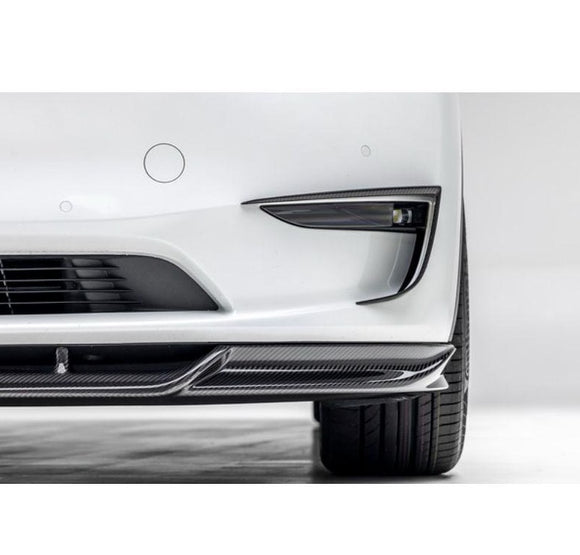 Vorsteiner Add-On Aero Bumper Flares | 2020+ Tesla Model Y - plugged in performance