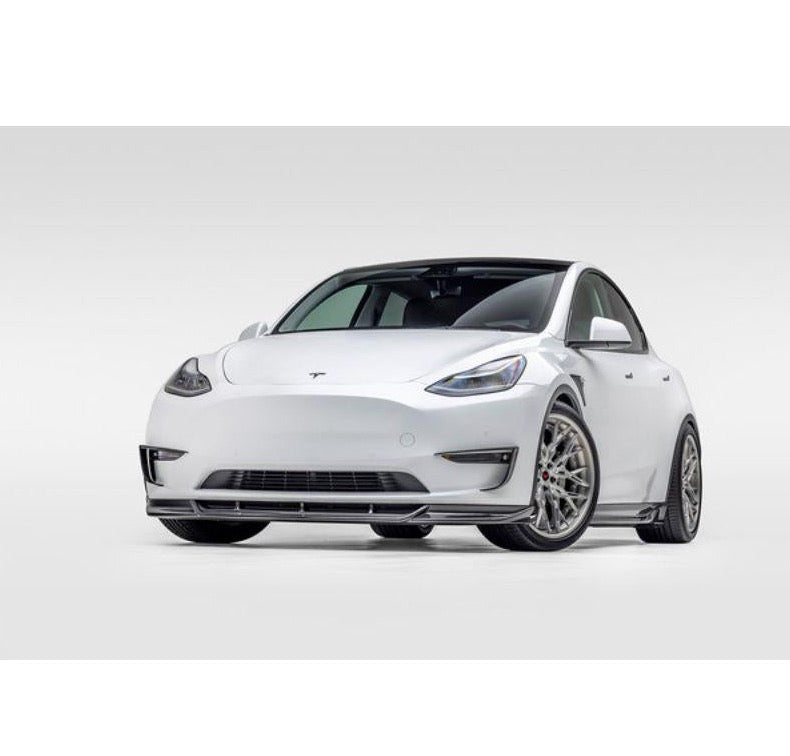 Vorsteiner Aero Front Spoiler | 2020+ Tesla Model Y - plugged in performance