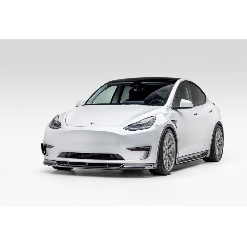 Vorsteiner Aero Front Spoiler | 2020+ Tesla Model Y - plugged in performance