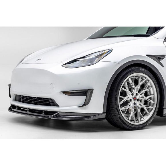 Vorsteiner Aero Front Spoiler | 2020+ Tesla Model Y - plugged in performance