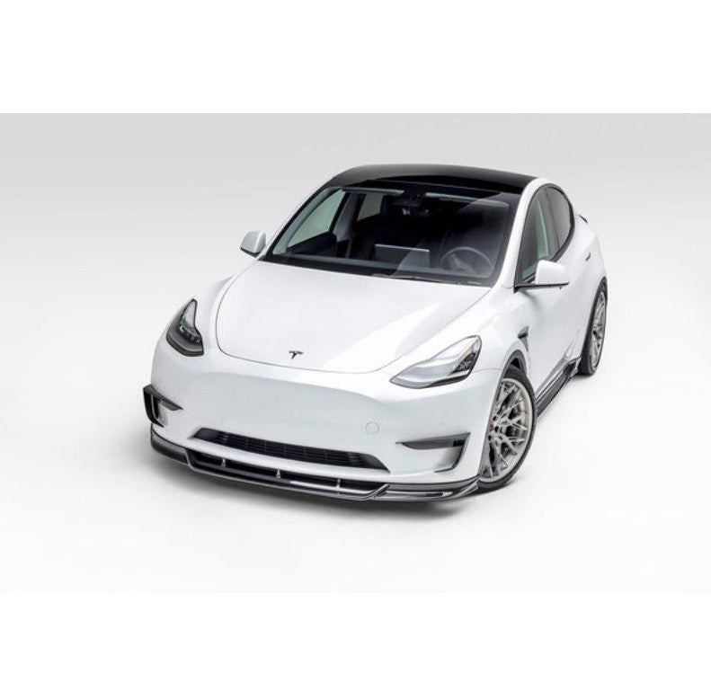 Vorsteiner Aero Front Spoiler | 2020+ Tesla Model Y - plugged in performance