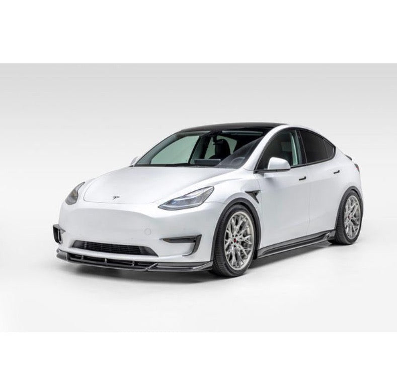 Vorsteiner Aero Front Spoiler | 2020+ Tesla Model Y - plugged in performance