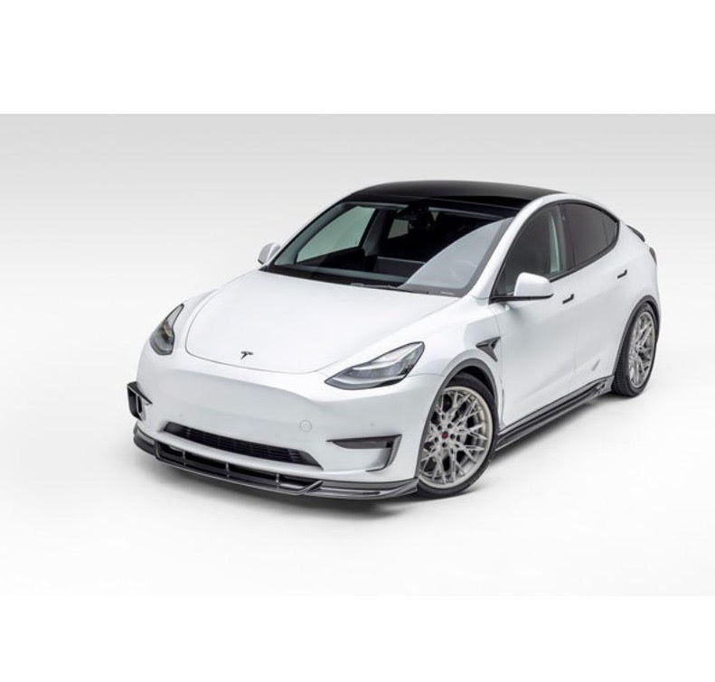 Vorsteiner Aero Front Spoiler | 2020+ Tesla Model Y - plugged in performance