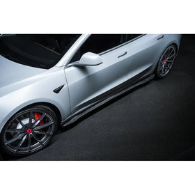 Vorsteiner Volta Aero Side Skirts | 2017+ Tesla Model 3 - plugged in performance