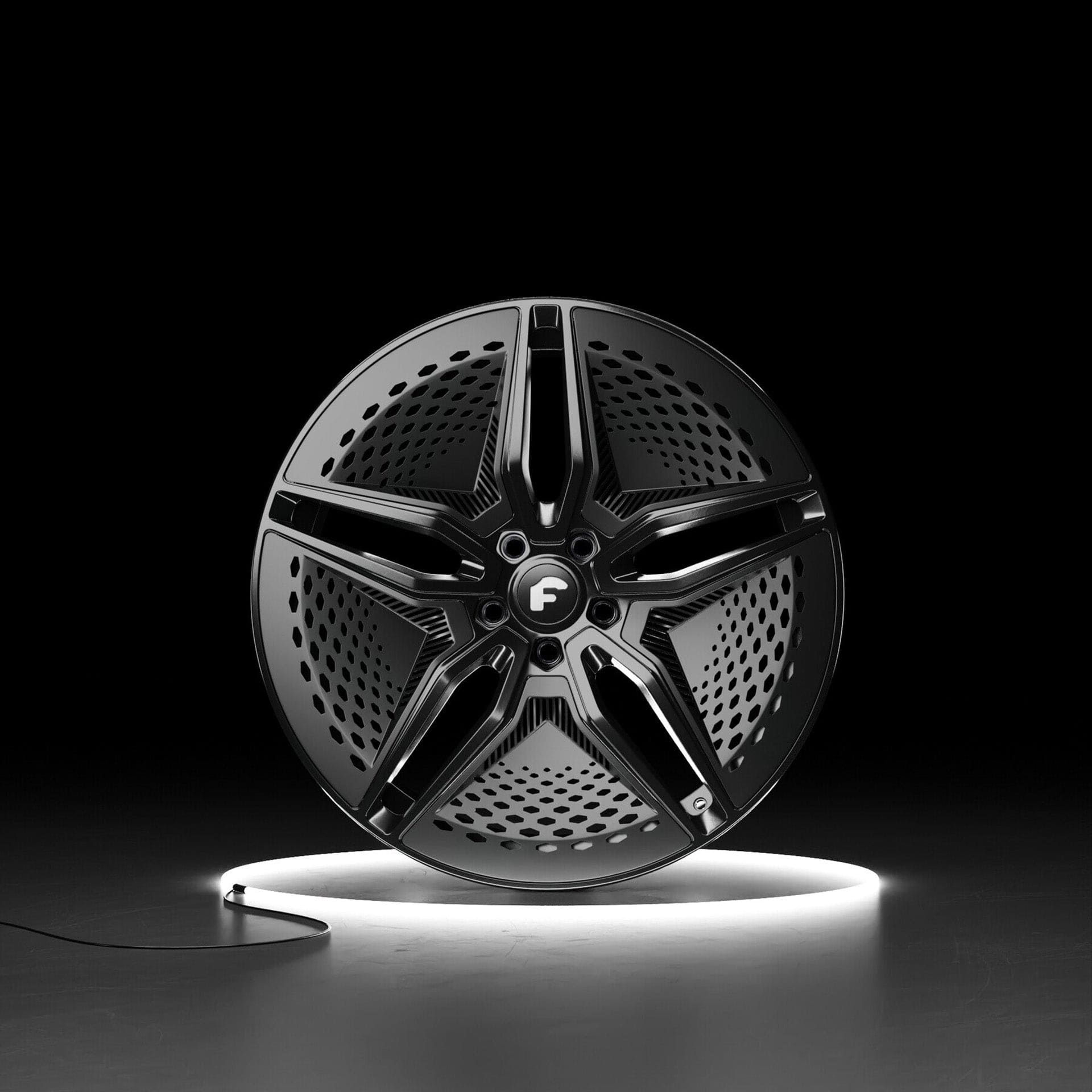 20" Forgiato E Vecolo EV 001 Wheel Set - Model 3 - Plugged In Performance