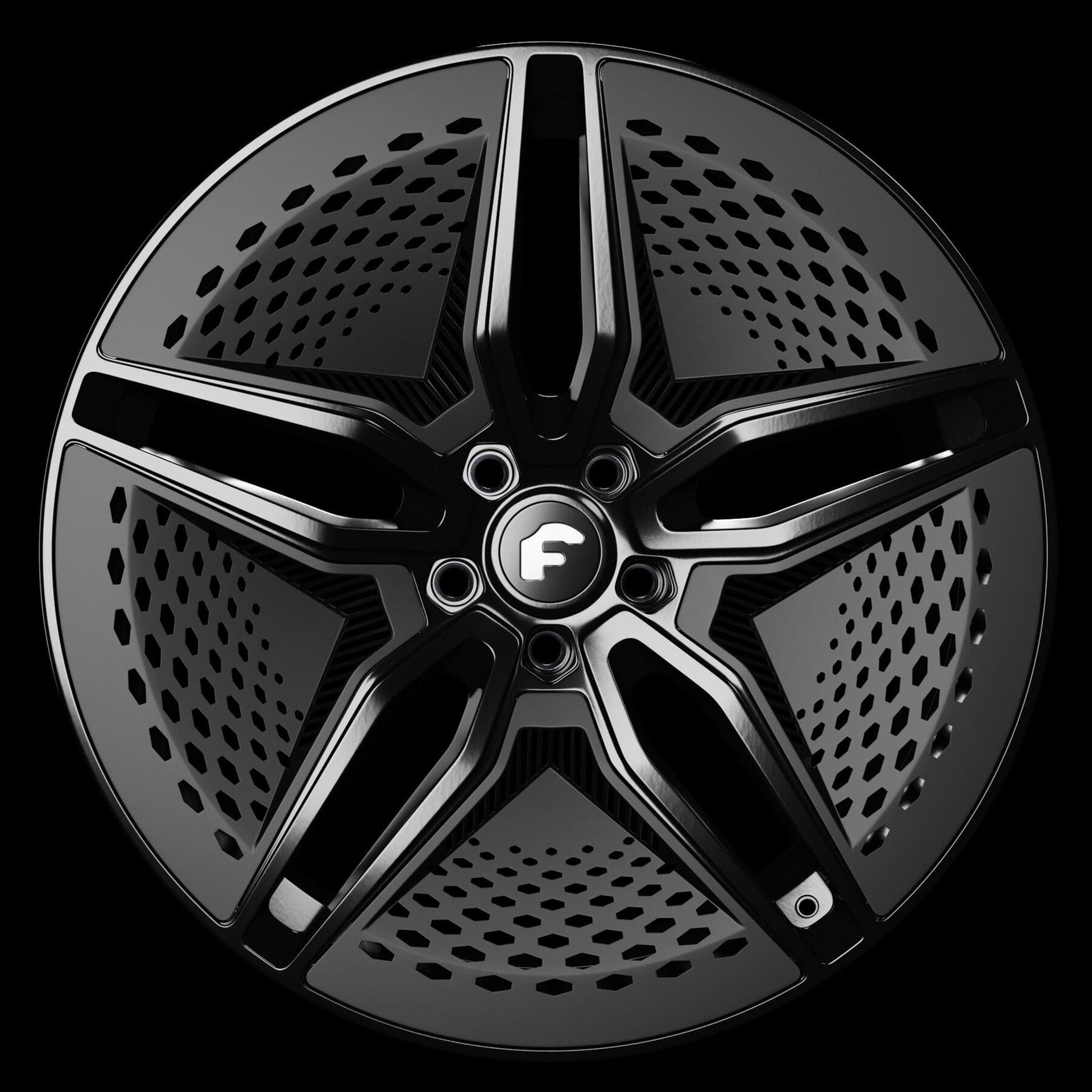 20" Forgiato E Vecolo EV 001 Wheel Set - Model 3 - Plugged In Performance