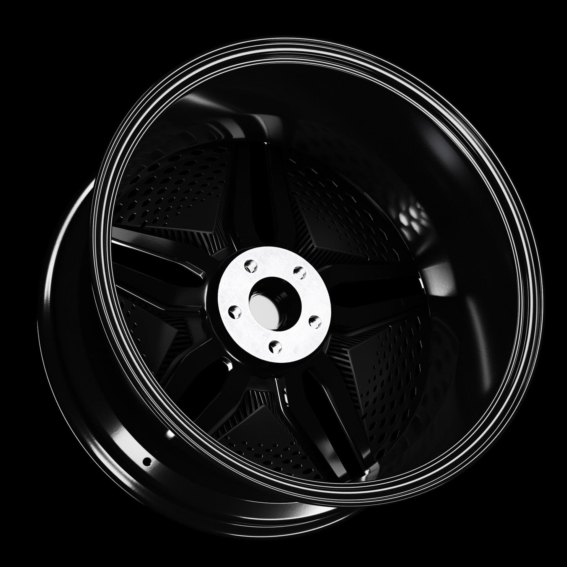 20" Forgiato E Vecolo EV 001 Wheel Set - Model 3 - Plugged In Performance