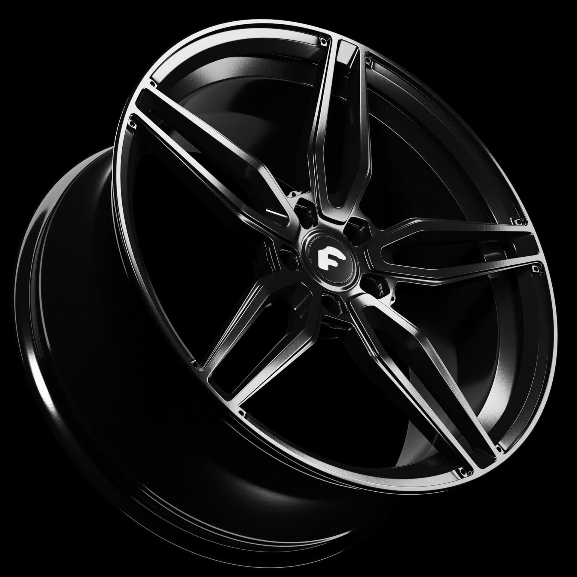 20" Forgiato E Vecolo EV 001 Wheel Set - Model 3 - Plugged In Performance