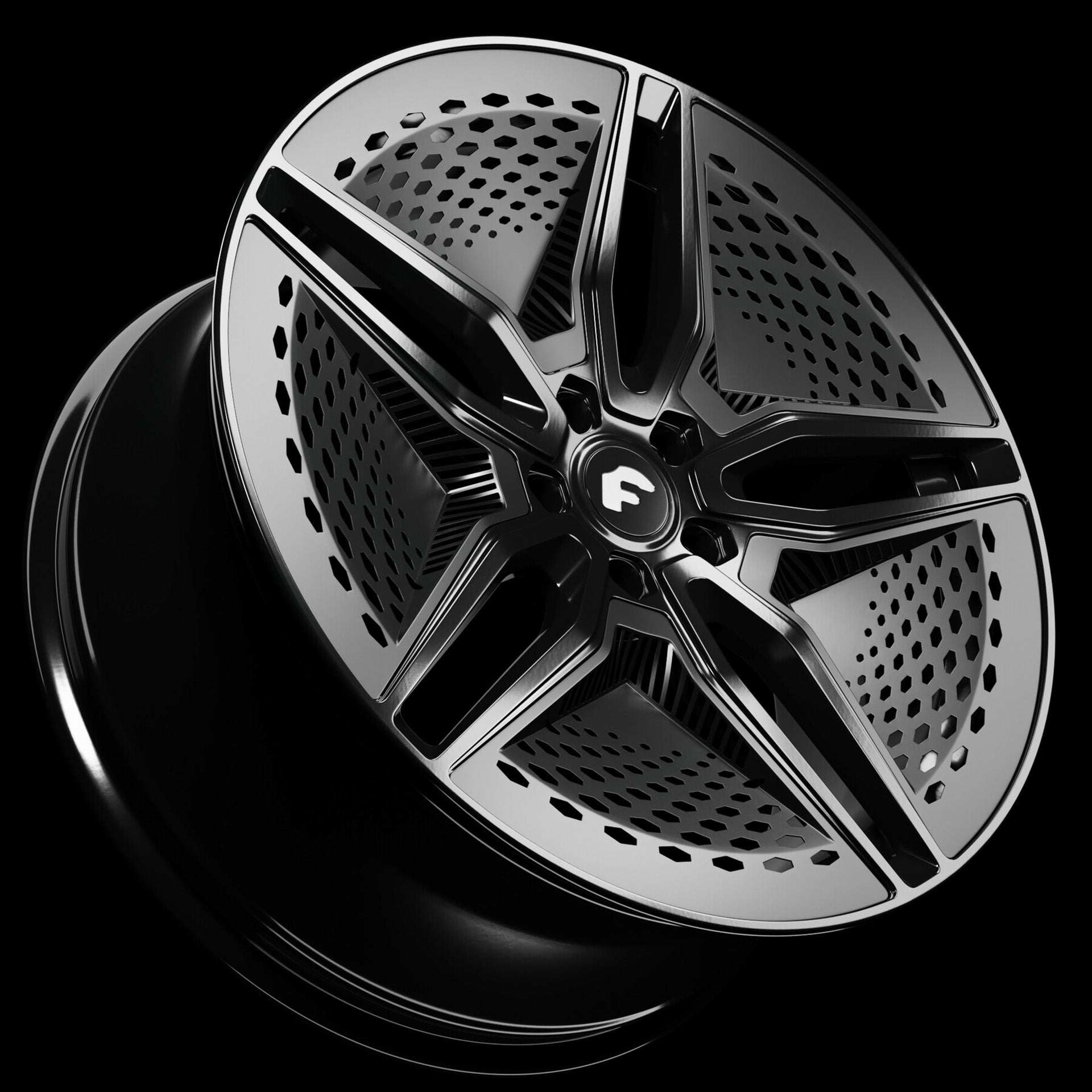 20" Forgiato E Vecolo EV 001 Wheel Set - Model Y - Plugged In Performance