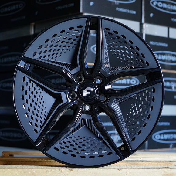 20" Forgiato E Vecolo EV 001 Wheel Set - Model Y - Plugged In Performance