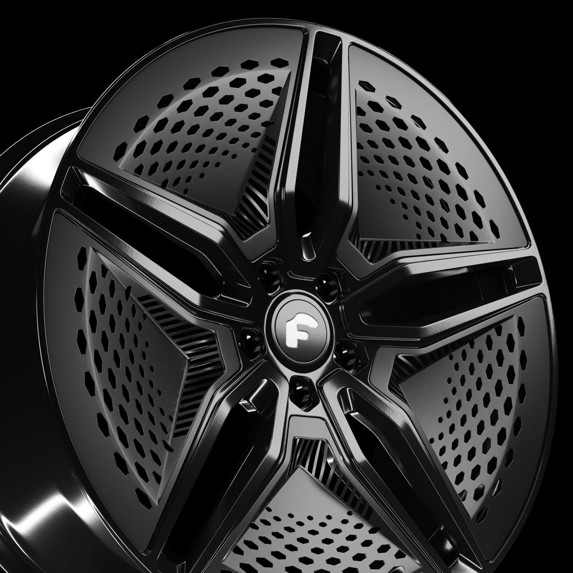 22" Forgiato E Vecolo EV 001 Wheel Set - Model X - Plugged In Performance