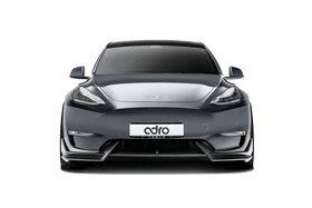 ADRO TESLA MODEL Y PREMIUM PREPREG CARBON FIBER FRONT LIP - Plugged In Performance