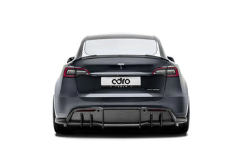 ADRO TESLA MODEL Y PREMIUM PREPREG CARBON FIBER REAR DIFFUSER - Plugged In Performance