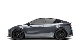 ADRO TESLA MODEL Y PREMIUM PREPREG CARBON FIBER SIDE SKIRTS - Plugged In Performance
