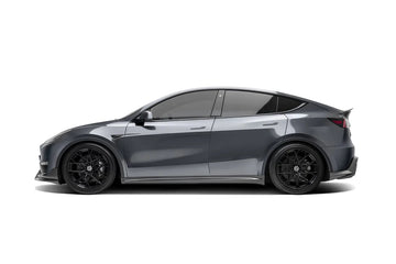 ADRO TESLA MODEL Y PREMIUM PREPREG CARBON FIBER SIDE SKIRTS - Plugged In Performance