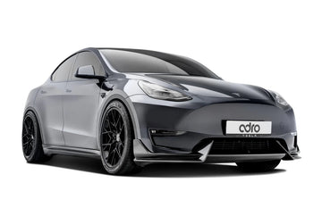 ADRO TESLA MODEL Y PREMIUM PREPREG CARBON FIBER SIDE SKIRTS - Plugged In Performance