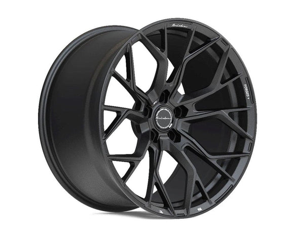 Brixton RF10 Wheel Set 22x9 | 22x10.5 Satin Black | Tesla Model X - Plugged In Performance