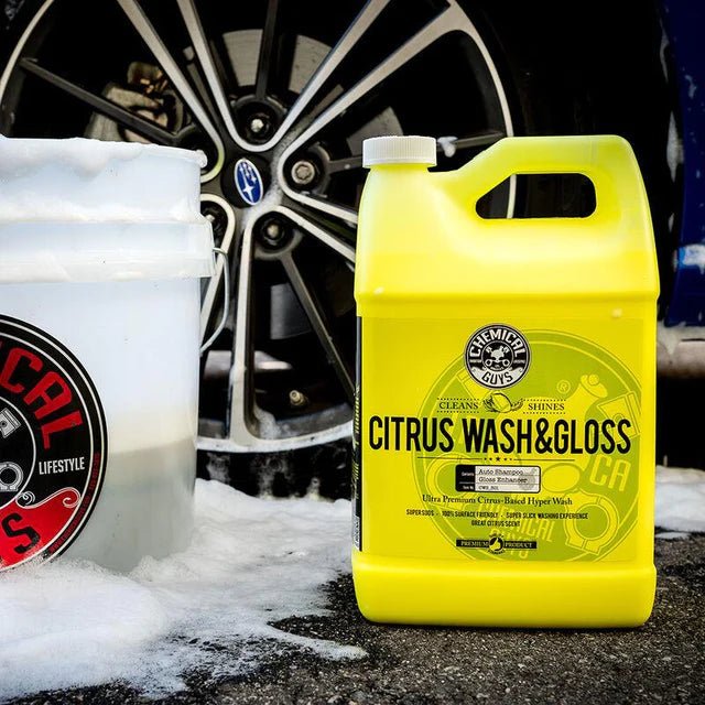 Chemical Guys Concentrated Citrus Wash & Gloss - plugged in performance