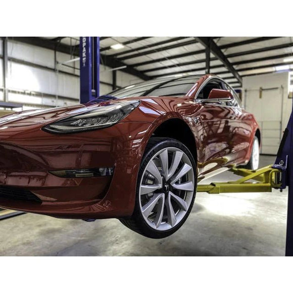 Essex Designed AP Racing Radi-CAL Competition Brake Kit - Front 9668/372mm | 2017-2023 Tesla Model 3 (13.01.10123) - plugged in performance