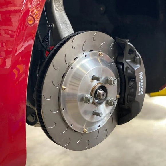 Essex Designed AP Racing Radi-CAL Competition Brake Kit - Front 9668/372mm | 2017-2023 Tesla Model 3 (13.01.10123) - plugged in performance