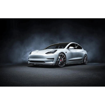 Vorsteiner Volta Aero Front Spoiler | 2017+ Tesla Model 3 - plugged in performance