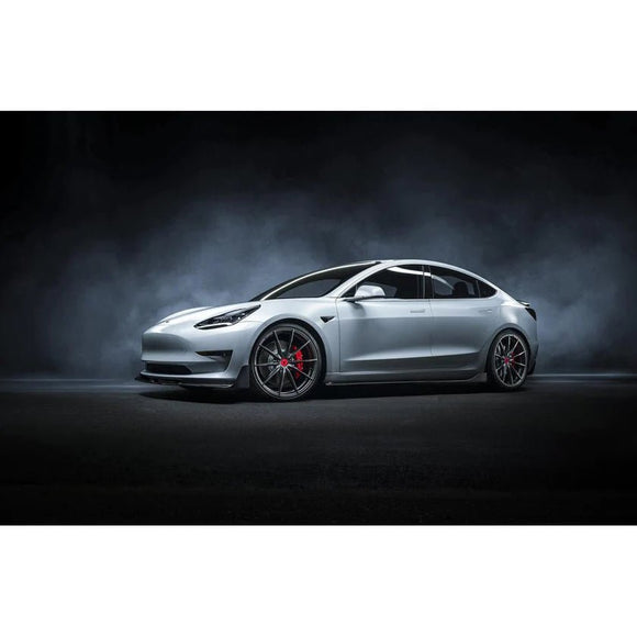 Vorsteiner Volta Aero Front Spoiler | 2017+ Tesla Model 3 - plugged in performance