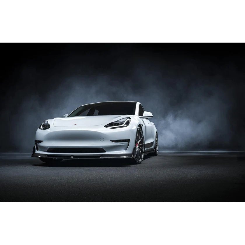 Vorsteiner Volta Aero Front Spoiler | 2017+ Tesla Model 3 - plugged in performance